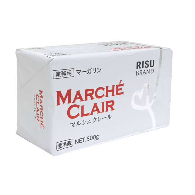 C】マルシェクレール500ｇ×5個（製菓・製パン・調理用無塩マーガリン）｜バター、油脂、乳製品、卵｜パン、お菓子の材料・器具専門店「マルサンパントリー」