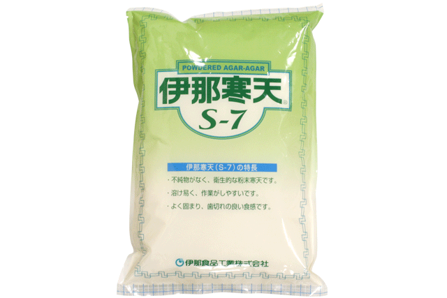 粉末寒天 S-7 1ｋｇ｜凝固剤｜パン、お菓子の材料・器具専門店