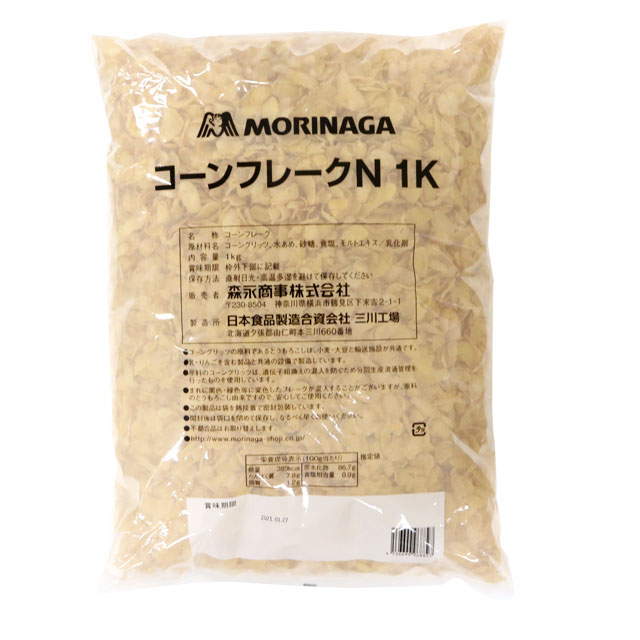 コーンフレーク 1ｋｇ｜雑穀粉｜パン、お菓子の材料・器具専門店「マルサンパントリー」