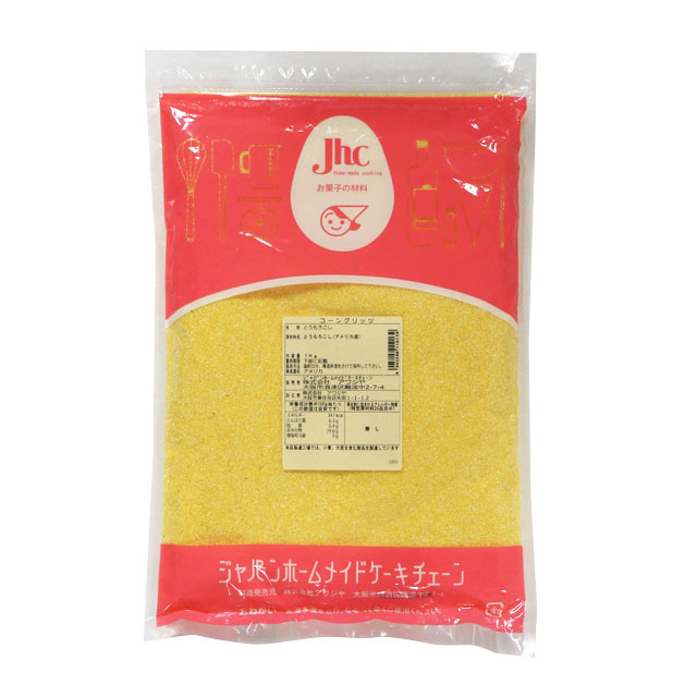 JHC コーングリッツ 1kg｜雑穀粉｜パン、お菓子の材料・器具専門店「マルサンパントリー」