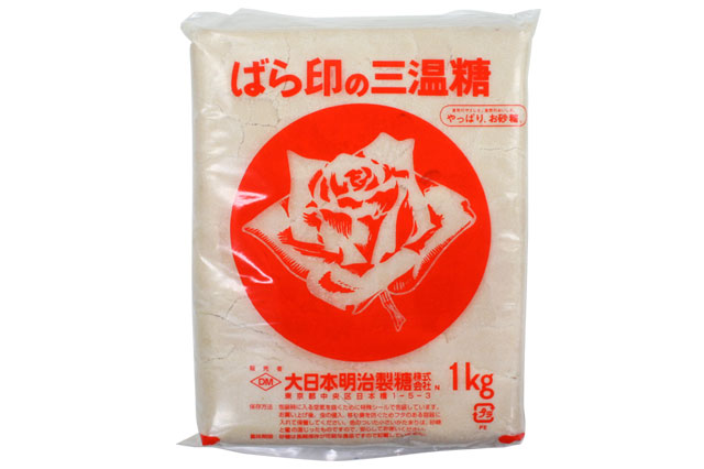 ばら印の三温糖 1kg｜糖類｜パン、お菓子の材料・器具専門店「マルサンパントリー」